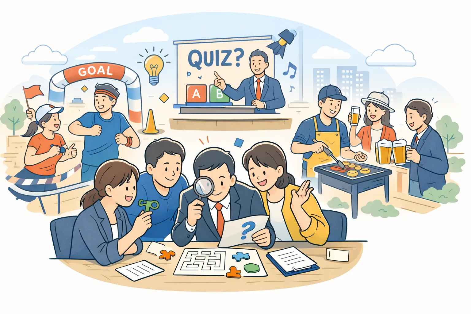 社内イベントの企画イメージ