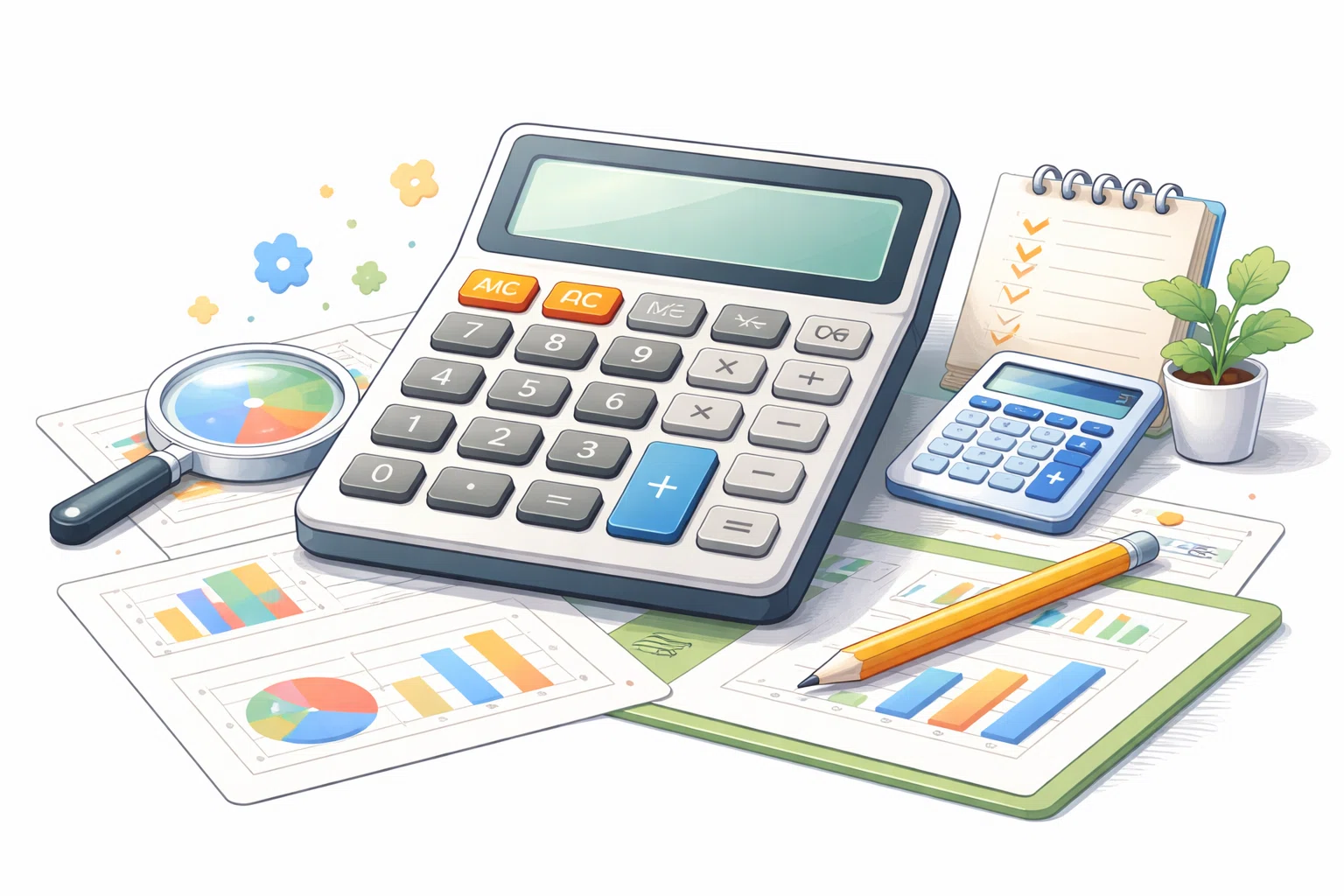 予算を検討するイメージ