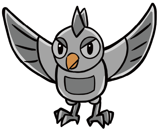 鳥型ロボットのバード