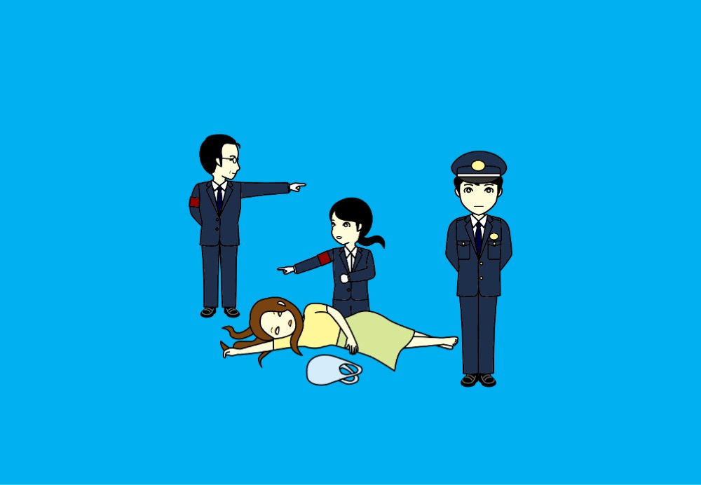 非日常体験の様子